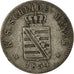 Coin, German States, SAXONY-ALBERTINE, Friedrich August II, 2 Neu-Groschen, 20