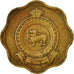 Monnaie, Ceylon, Elizabeth II, 10 Cents, 1969, TTB, Nickel-brass, KM:130