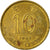 Monnaie, Hong Kong, Elizabeth II, 10 Cents, 1998, TB+, Brass plated steel, KM:66
