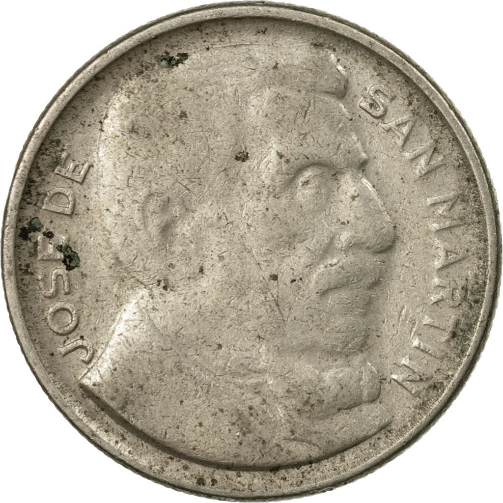 Coin, Argentina, 20 Centavos, 1951, VF(30-35), Copper-nickel, KM:48