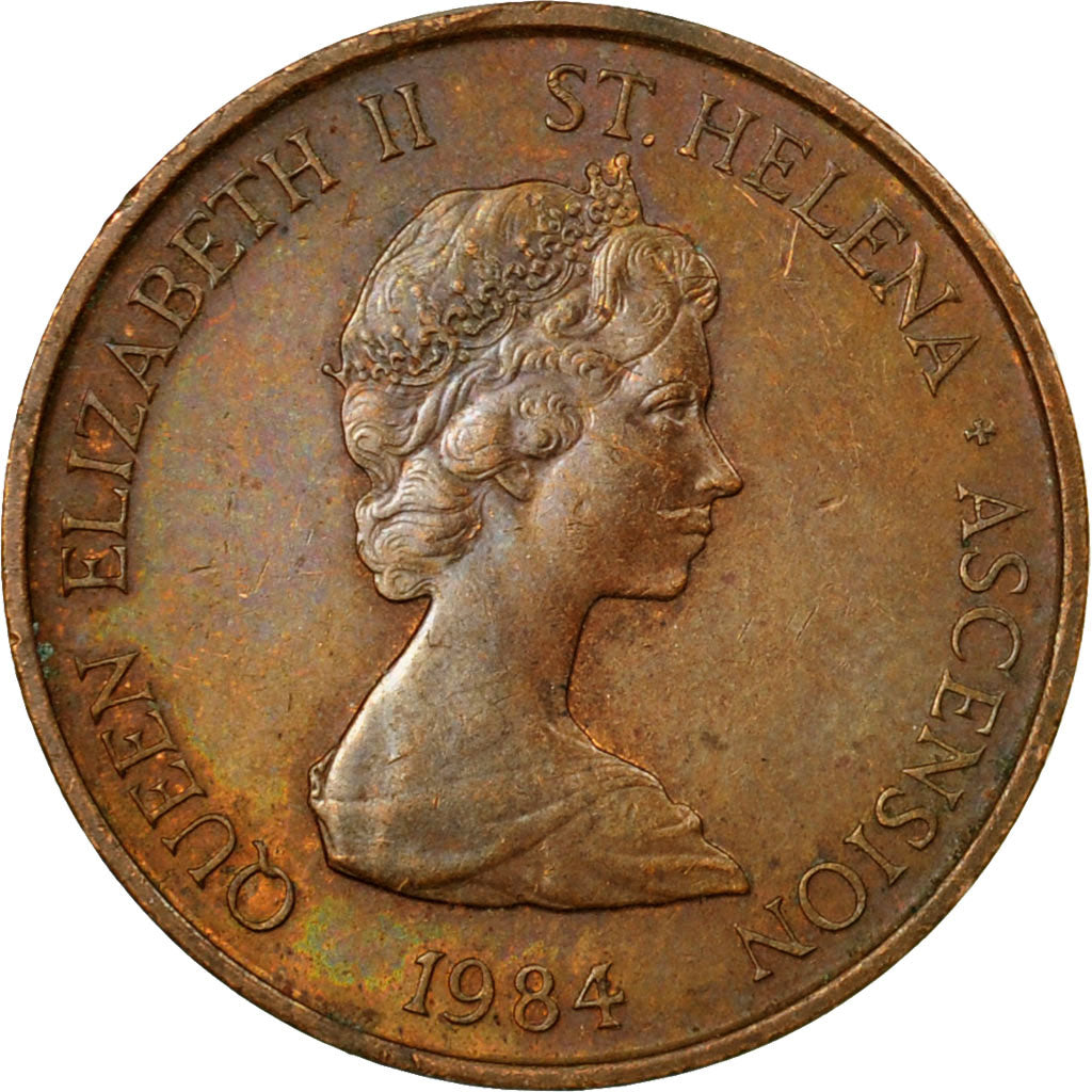 Coin, SAINT HELENA & ASCENSION, Elizabeth II, Penny, 1984, British Royal Mint