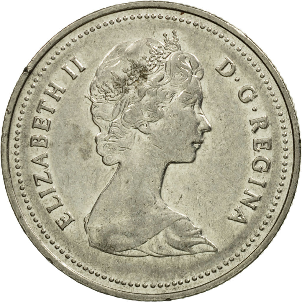 Coin, Canada, Elizabeth II, 25 Cents, 1980, Royal Canadian Mint, Ottawa