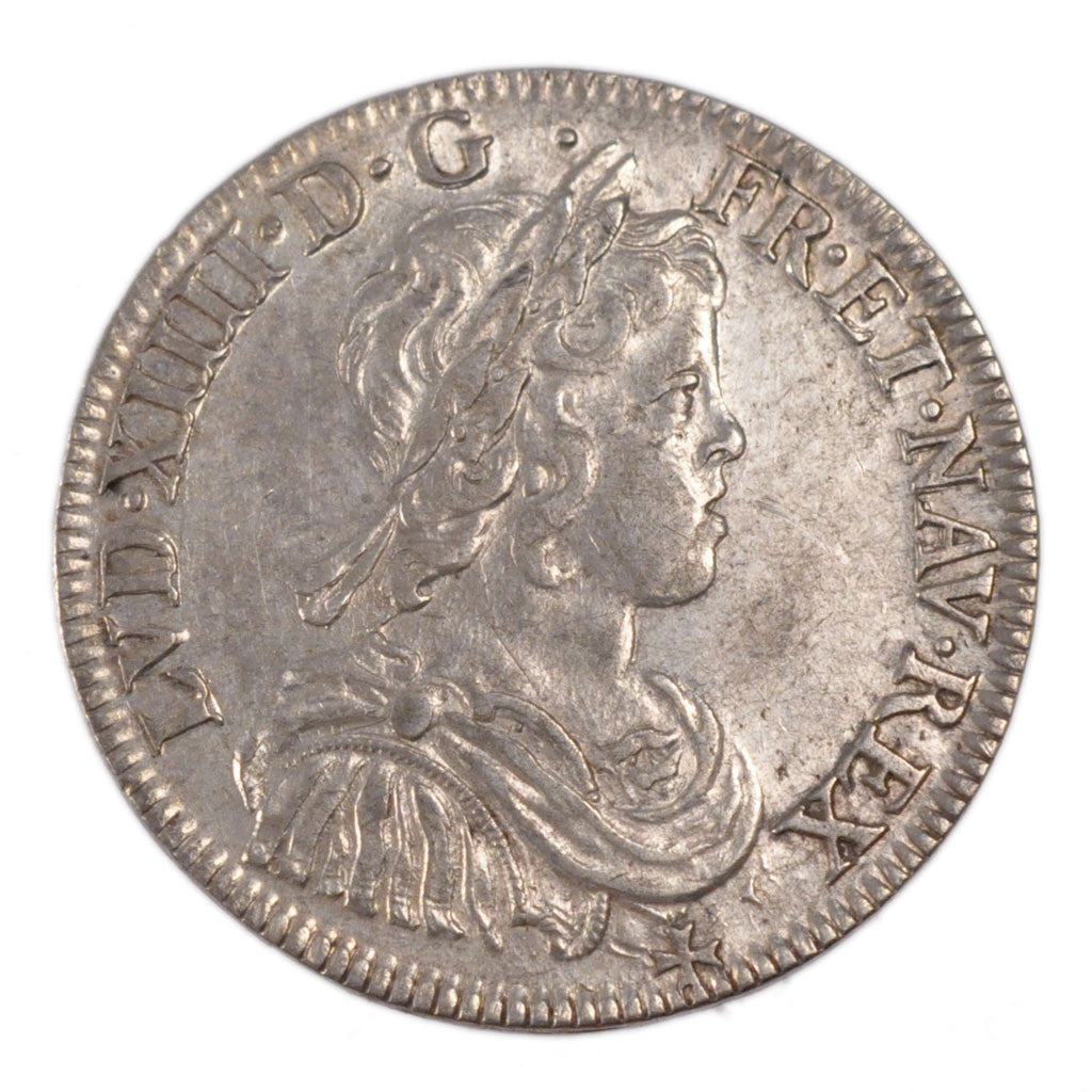 Louis XIV, ½ Écu à la Mèche courte