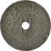 Coin, Belgium, 25 Centimes, 1946, VF(30-35), Zinc, KM:132