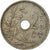 Moneta, Belgio, 25 Centimes, 1921, MB+, Rame-nichel, KM:68.2