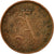 Münze, Belgien, Albert I, 2 Centimes, 1919, SS, Kupfer, KM:64