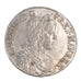 Monnaie, France, Louis XIV, 1/2 Écu à la mèche longue, 1/2 Ecu, 1651, Rouen