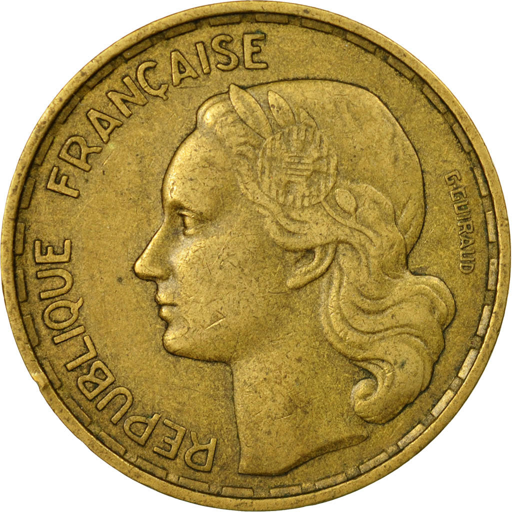 Münze, Frankreich, Guiraud, 50 Francs, 1952, Paris, S, Aluminum-Bronze