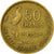 Coin, France, Guiraud, 50 Francs, 1952, Paris, VF(20-25), Aluminum-Bronze