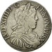Münze, Frankreich, Louis XIV, 1/2 Écu à la mèche longue, 1/2 Ecu, 1652, La