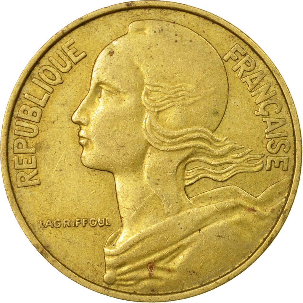 Monnaie, France, Marianne, 20 Centimes, 1963, Paris, TB+, Aluminum-Bronze