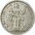 Coin, New Caledonia, Franc, 1982, Paris, VF(20-25), Aluminum, KM:10