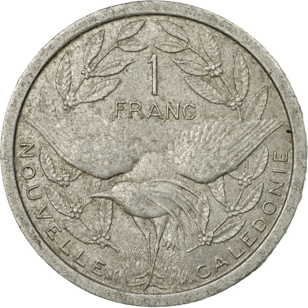 Munten, Nieuw -Caledonië, Franc, 1982, Paris, FR, Aluminium, KM:10