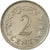 Moneda, Malta, 2 Cents, 1972, British Royal Mint, BC+, Cobre - níquel, KM:9