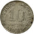Münze, Argentinien, 10 Centavos, 1953, S, Nickel Clad Steel, KM:47a