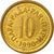 Moneda, Yugoslavia, 10 Para, 1990, MBC, Latón, KM:139