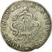 Monnaie, France, Louis XIV, 34 Sols de Strasbourg, 1/2 Ecu, 1701, Strasbourg