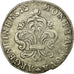 Moneda, Francia, Louis XIV, 34 Sols de Strasbourg, 1/2 Ecu, 1701, Strasbourg