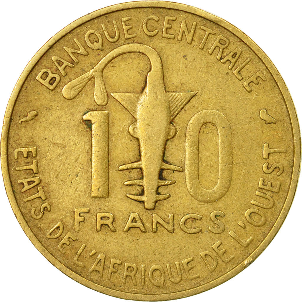 Coin, West African States, 10 Francs, 1970, Paris, EF(40-45)