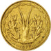 Coin, West African States, 5 Francs, 1977, Paris, EF(40-45)