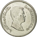 Coin, Jordan, Abdullah II, 10 Piastres, 2000/AH1421, EF(40-45), Nickel plated