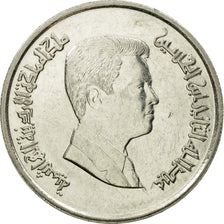 Coin, Jordan, Abdullah II, 5 Piastres, 2000/AH1421, EF(40-45), Nickel plated