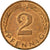 Coin, GERMANY - FEDERAL REPUBLIC, 2 Pfennig, 1981, Karlsruhe, VF(30-35), Copper