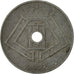 Moneda, Bélgica, 10 Centimes, 1942, MBC, Cinc, KM:126