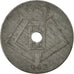 Coin, Belgium, 10 Centimes, 1943, EF(40-45), Zinc, KM:126