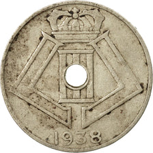 Coin, Belgium, 5 Centimes, 1938, VF(20-25), Nickel-brass, KM:110.1