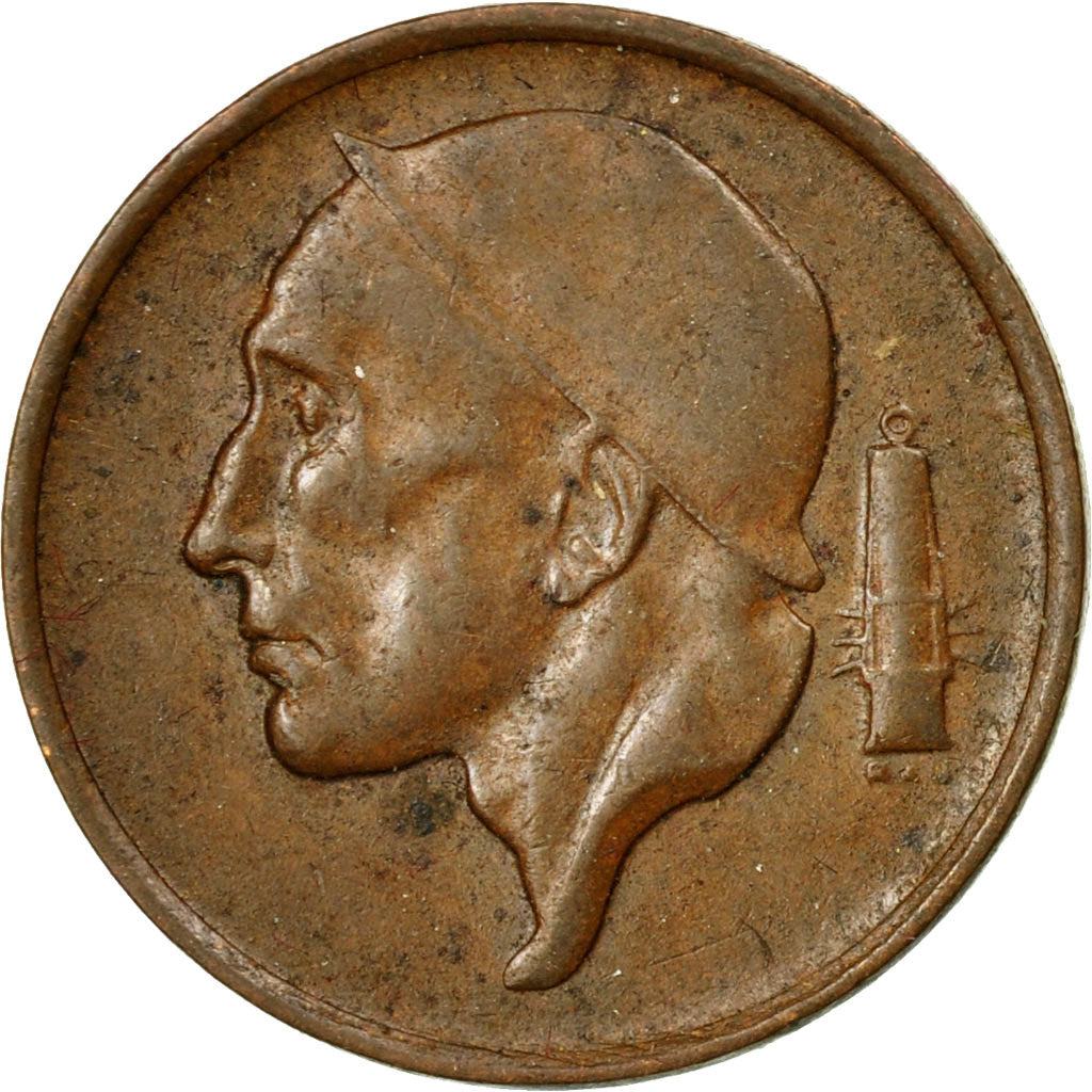 Munten, België, Baudouin I, 50 Centimes, 1958, ZF, Bronze, KM:149.1