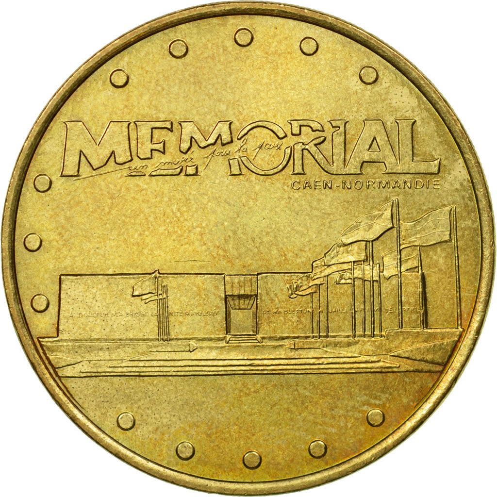 Francia, Token, Caen - Mémorial n°1, 2003, Monnaie de Paris, BB