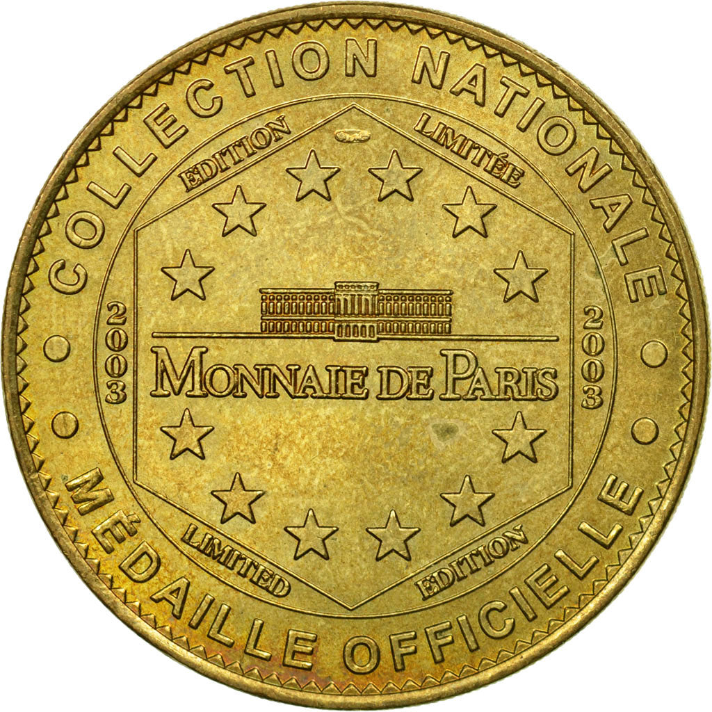 Francia, Token, Caen - Mémorial n°1, 2003, Monnaie de Paris, BB