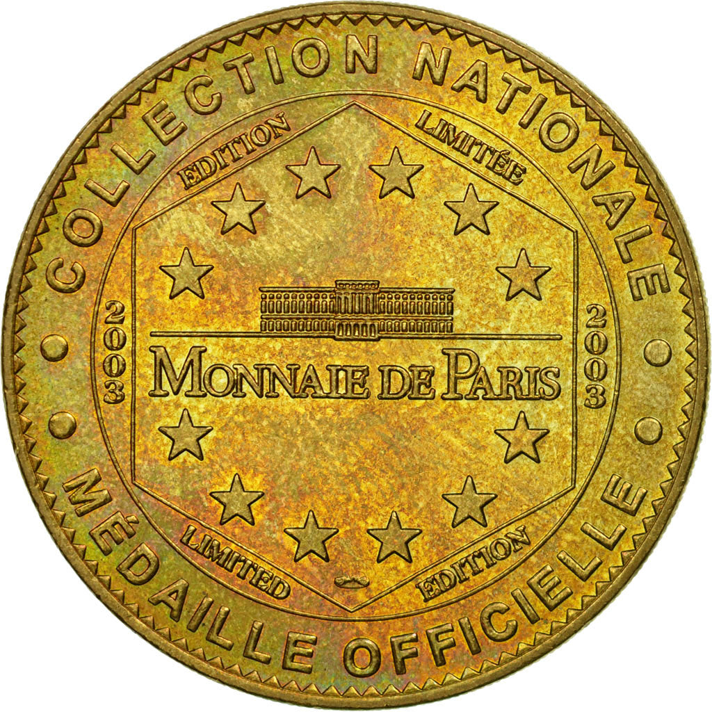 Francia, Token, 76/ Falaises d'Etretat, 2003, Monnaie de Paris, BB