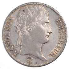 FRANCE, Napoléon I, 5 Francs, 1812, Paris, KM #694.1, AU(50-53), Silver, Gadoury