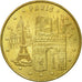 France, Token, Paris - Les 4 monuments, 2001, Monnaie de Paris, EF(40-45)