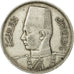 Coin, Egypt, Farouk, 10 Piastres, 1939, British Royal Mint, EF(40-45), Silver