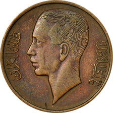 Moneda, Iraq, Ghazi I, Fils, 1938, MBC, Bronce, KM:102