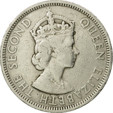 Coin, Mauritius, Elizabeth II, Rupee, 1964, EF(40-45), Copper-nickel, KM:35.1