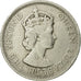 Coin, Mauritius, Elizabeth II, Rupee, 1964, EF(40-45), Copper-nickel, KM:35.1