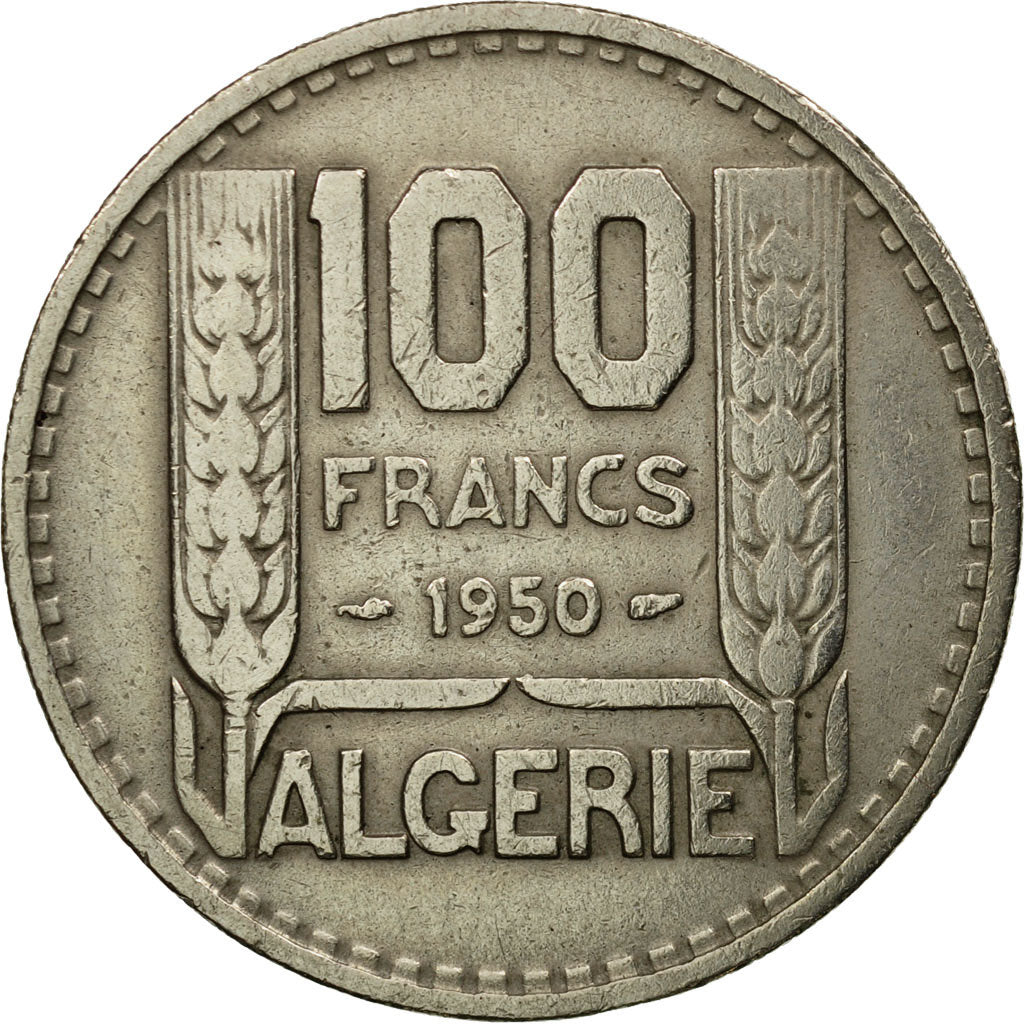 Monnaie, Algeria, 100 Francs, 1950, Paris, TTB+, Copper-nickel, KM:93