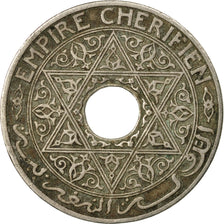 Coin, Morocco, Yusuf, 25 Centimes, 1921, bi-Bariz, Paris, EF(40-45)