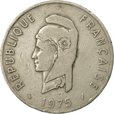 Coin, FRENCH AFARS & ISSAS, 100 Francs, 1975, Paris, VF(30-35), Copper-nickel