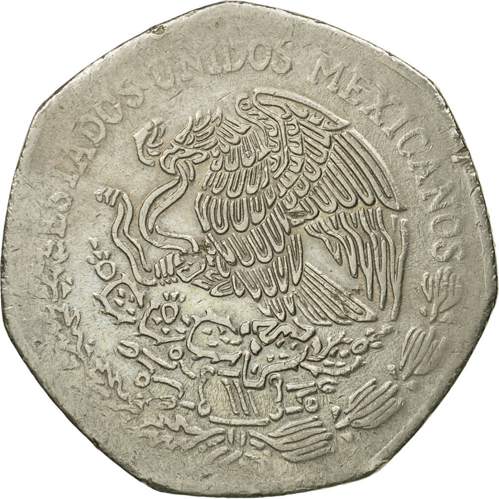 Münze, Mexiko, 10 Pesos, 1981, Mexico City, S+, Copper-nickel, KM:477.2