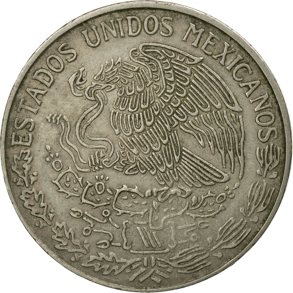 Münze, Mexiko, Peso, 1980, Mexico City, S+, Copper-nickel, KM:460