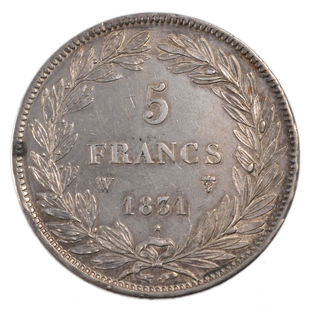 Louis Philippe, 5 Francs Tête Nue