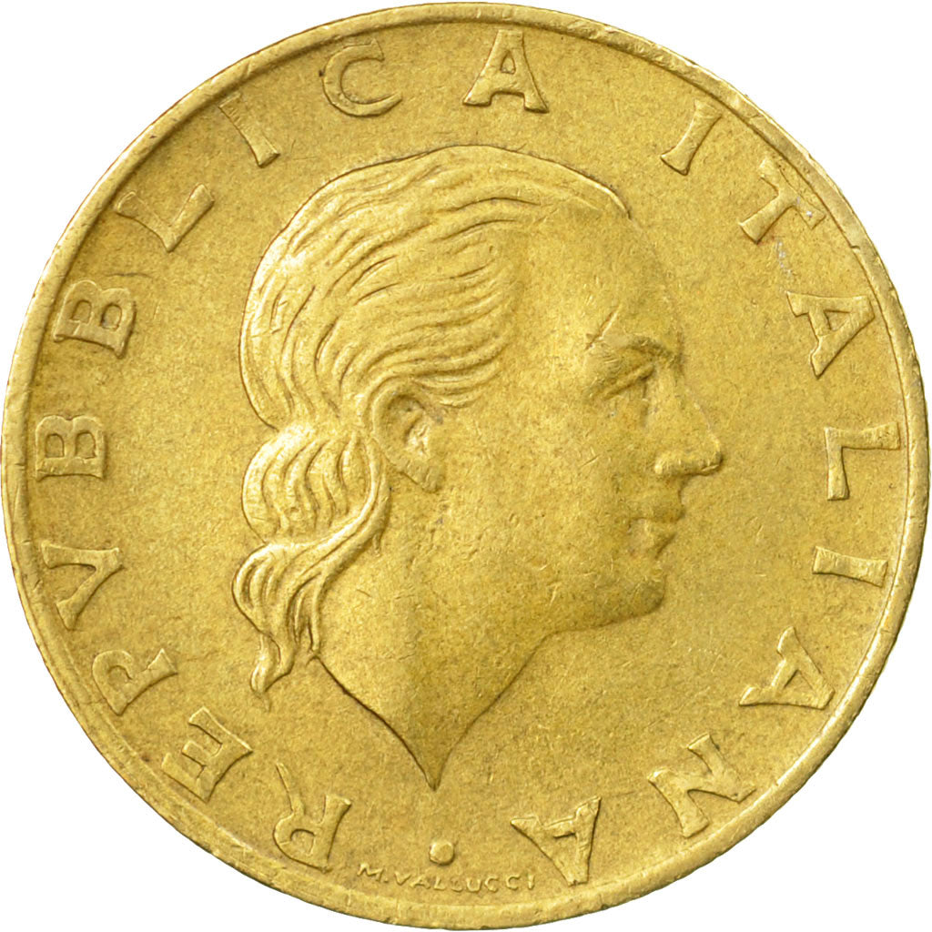 Moneta, Italia, 200 Lire, 1989, Rome, BB, Alluminio-bronzo, KM:130