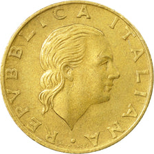 Moneta, Italia, 200 Lire, 1989, Rome, BB, Alluminio-bronzo, KM:130