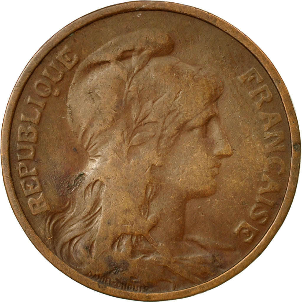 Monnaie, France, Dupuis, 5 Centimes, 1912, Paris, TTB, Bronze, KM:842, Le
