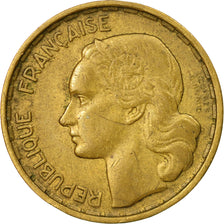 Coin, France, Guiraud, 20 Francs, 1950, Paris, VF(30-35), Aluminum-Bronze
